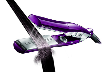 lissage avec le Babyliss iPro 230 Steam